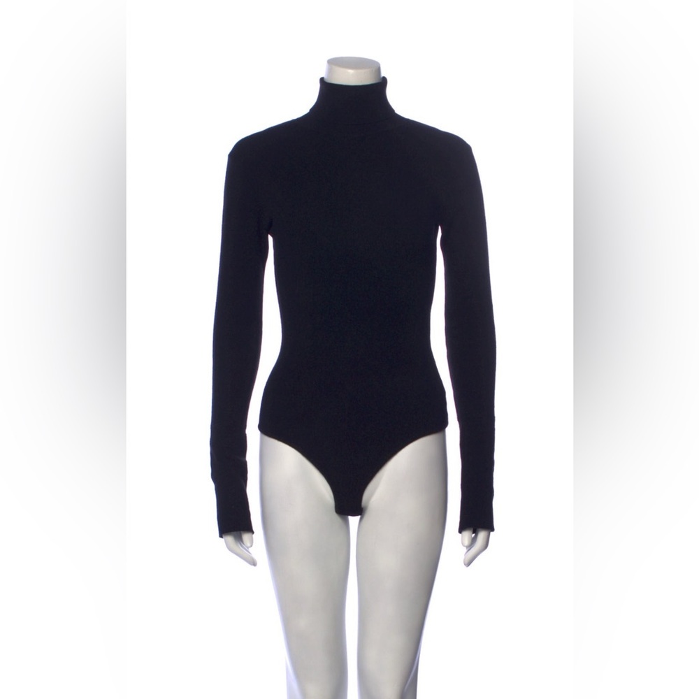 KHAITE Black Wool Blend Garment